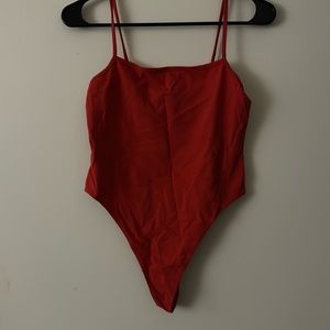 Women’s Levi tank bodysuit size medium.